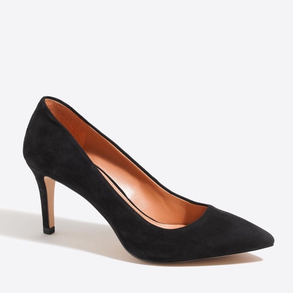 J. Crew Shoes - J. Crew Black Suede Isabelle Pumps Sz 9